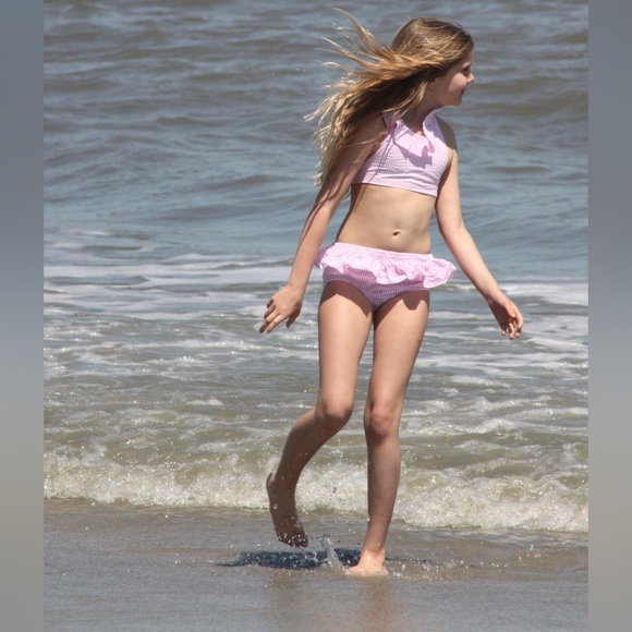 The Bailey Boys girls bikini, size 6x, pink. - Picture 1 of 9